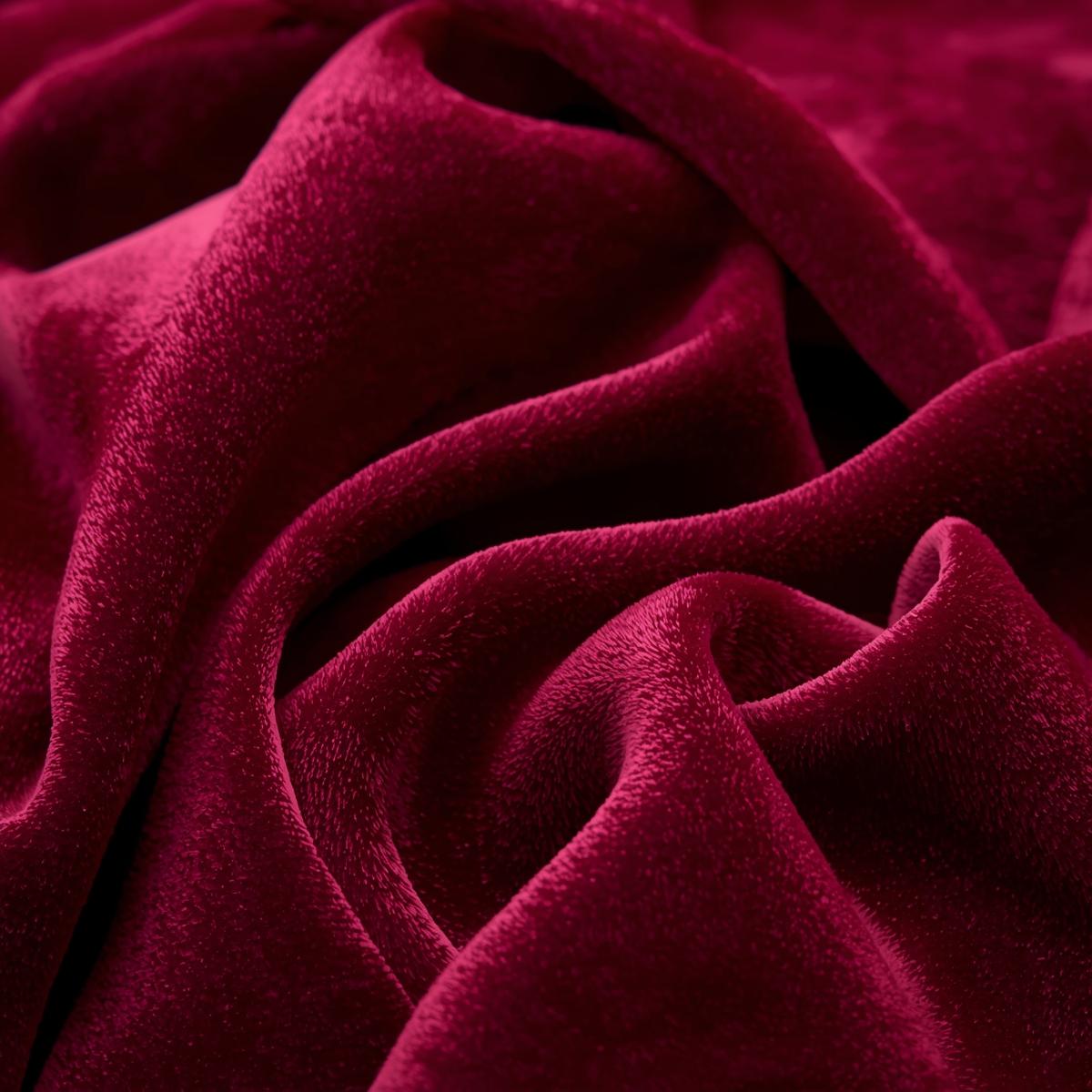 Luxurious velvet and silk fabrics